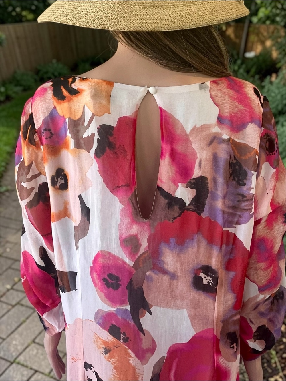 Cream Denmark Mollie Floral Shift Dress NWT Size 42 Large Boho - Picture 8 of 8